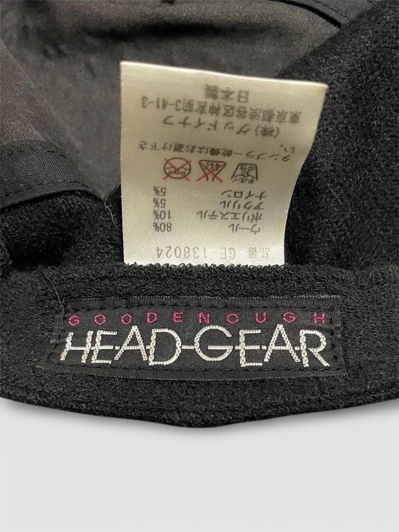 【希少】GOODENOUGH グッドイナフ ウールベースボールキャップ GEロゴ