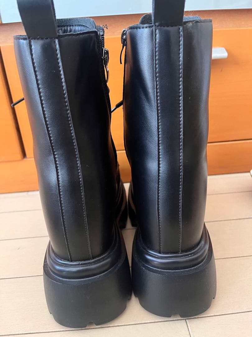 HSK Tokyo 16.5cm 厚底シークレットブーツ ブラック コスプレ S