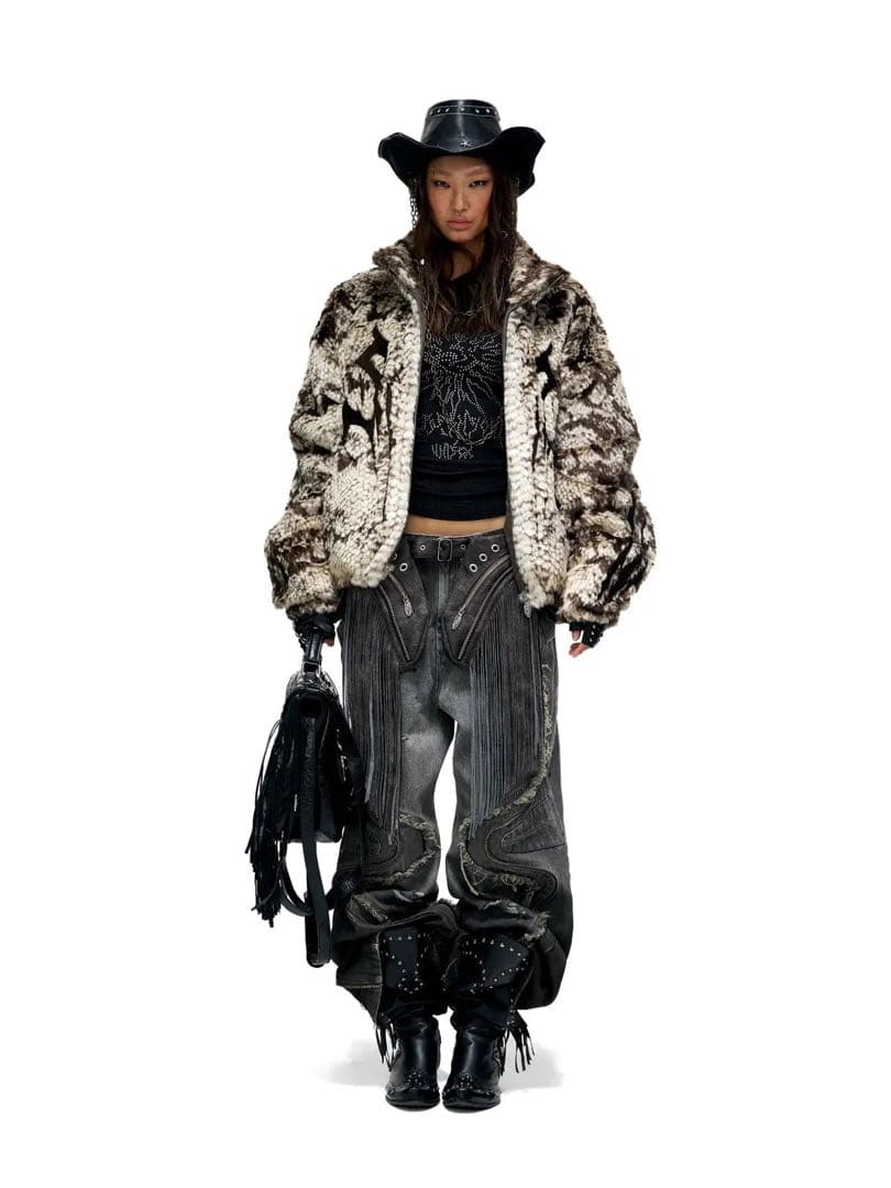 PERSONSOUL SNAKE PRINT ジャケット パイソン 蛇 ヘビ 柄