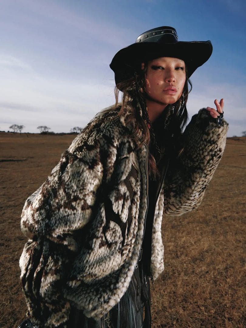 PERSONSOUL SNAKE PRINT ジャケット パイソン 蛇 ヘビ 柄