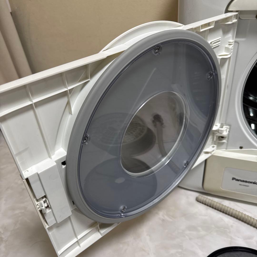 送料込 Panasonic 電気衣類乾燥機 5kg NH-D502P-W