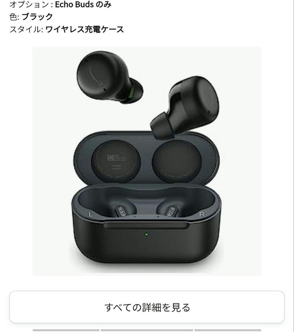 Echo Buds (エコーバッズ) 第2世代 アクティブノイズキャンセリング