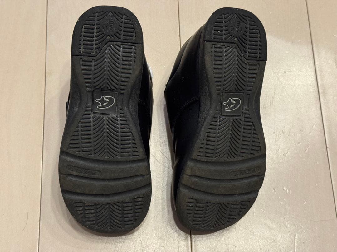 BeBe 男児 120cm スーツセット＋moonstar 黒靴　19cm