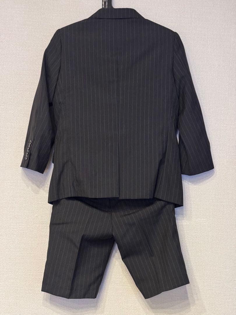 BeBe 男児 120cm スーツセット＋moonstar 黒靴　19cm