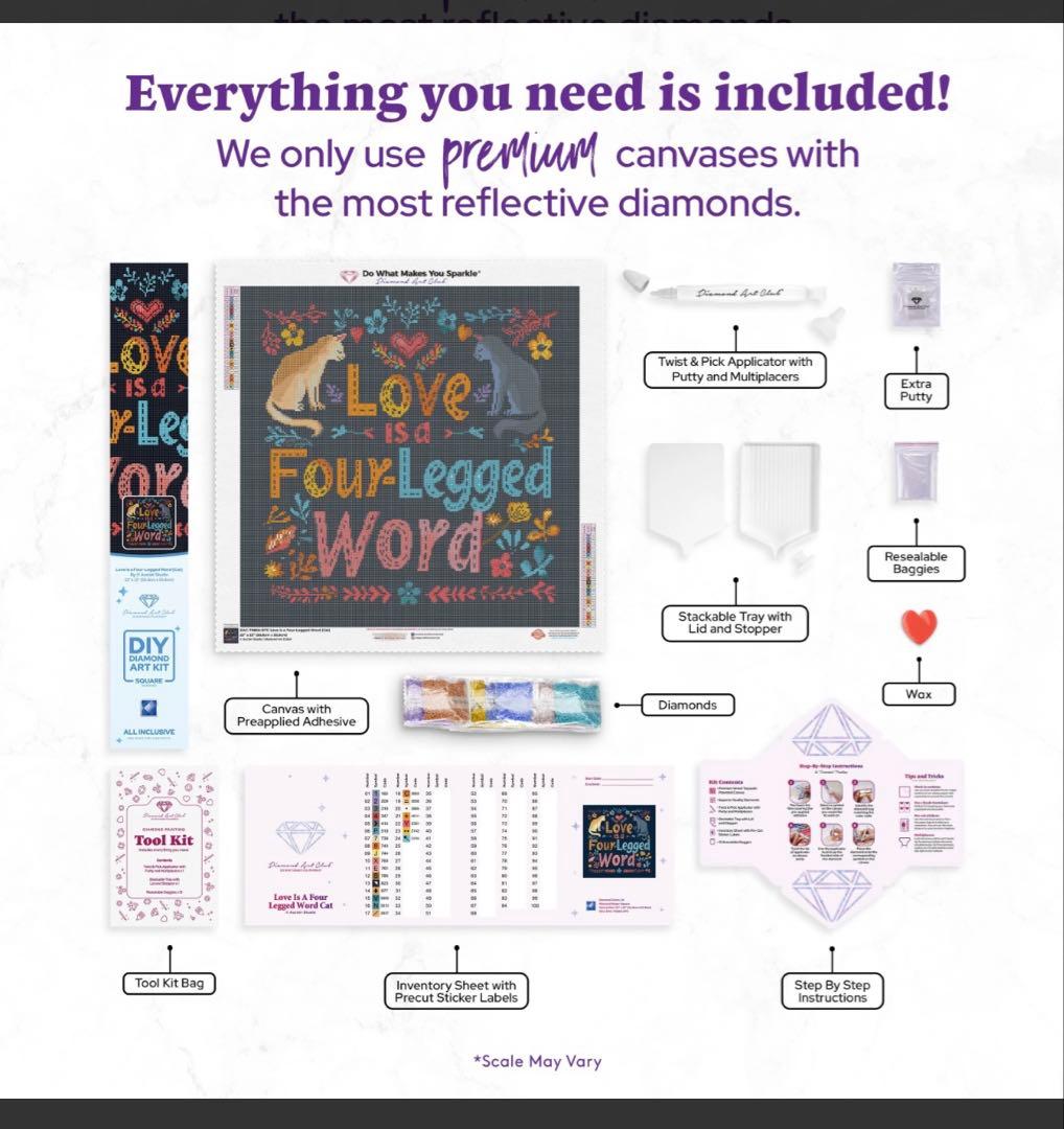 未開封 公式ダイヤモンドアートクラブ キット