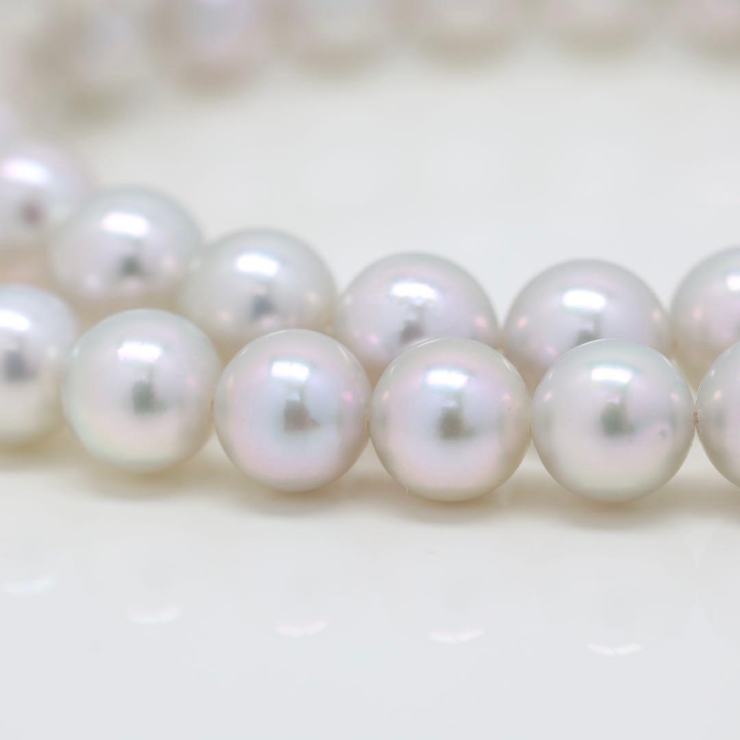 現行クラスプ✨証明書付き✨TASAKI タサキ グレーパール ネックレス8mm