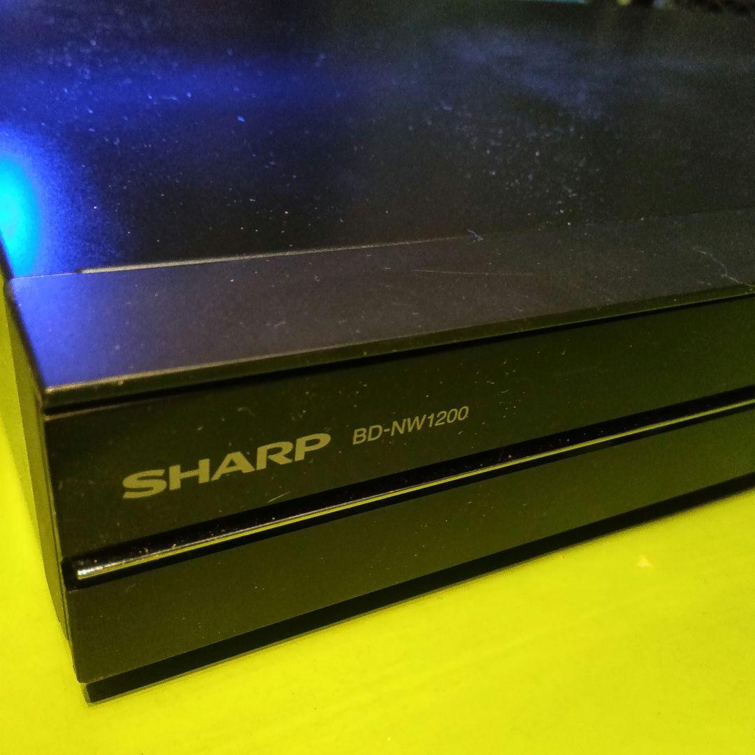 SHARP AQUOSブルーレイ　BD-NW1200 本体使用時間極少2