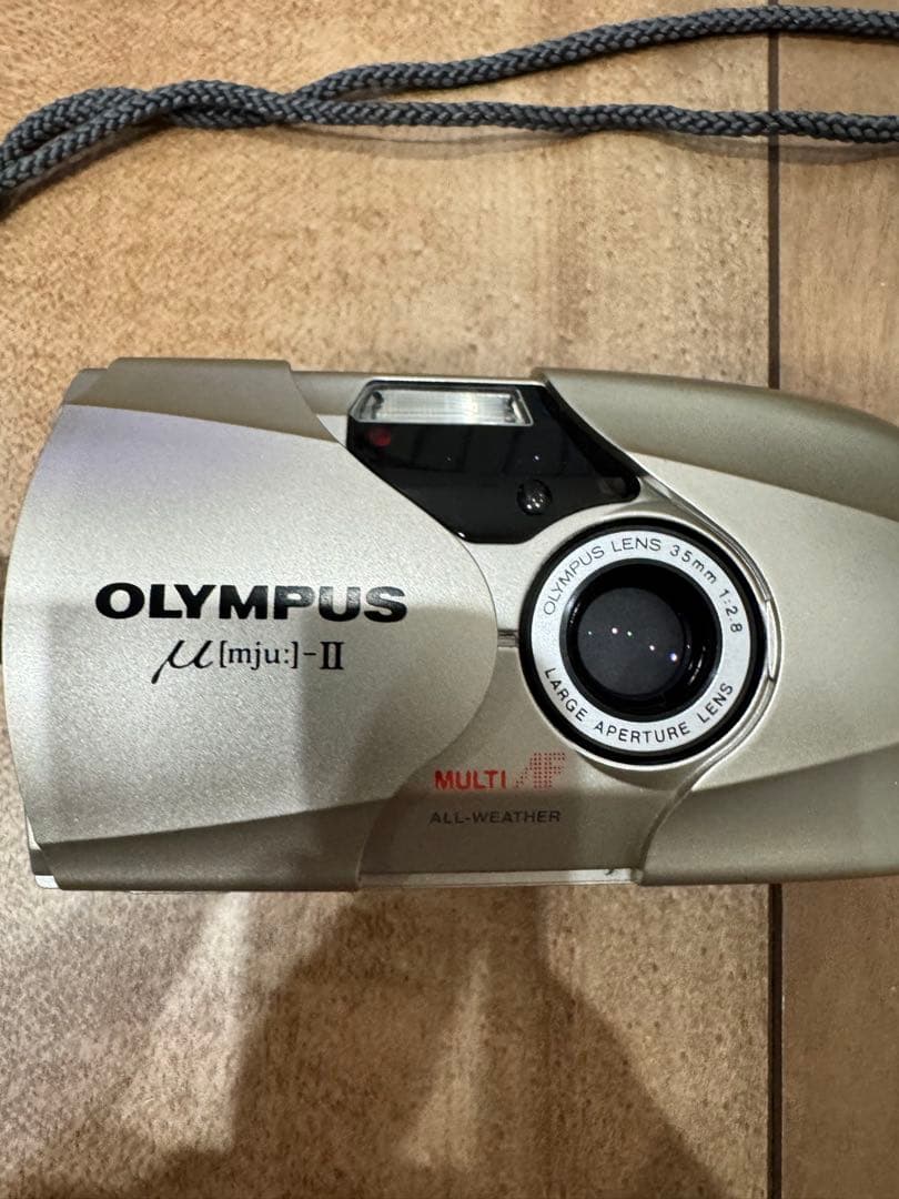 【ジャンク】OLYMPUS μ [mju:] II フィルムカメラ