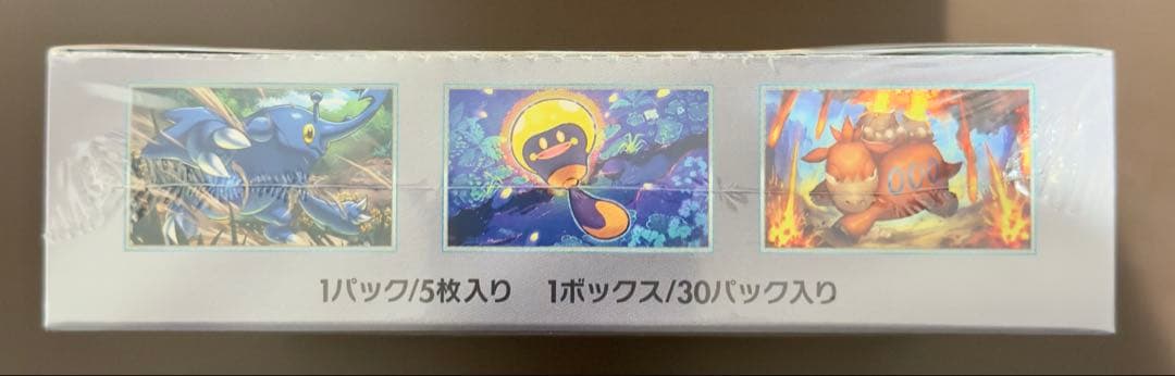 ポケモンカードゲームクレイバースト未開封 シュリンク、ボックスケース付き BOX