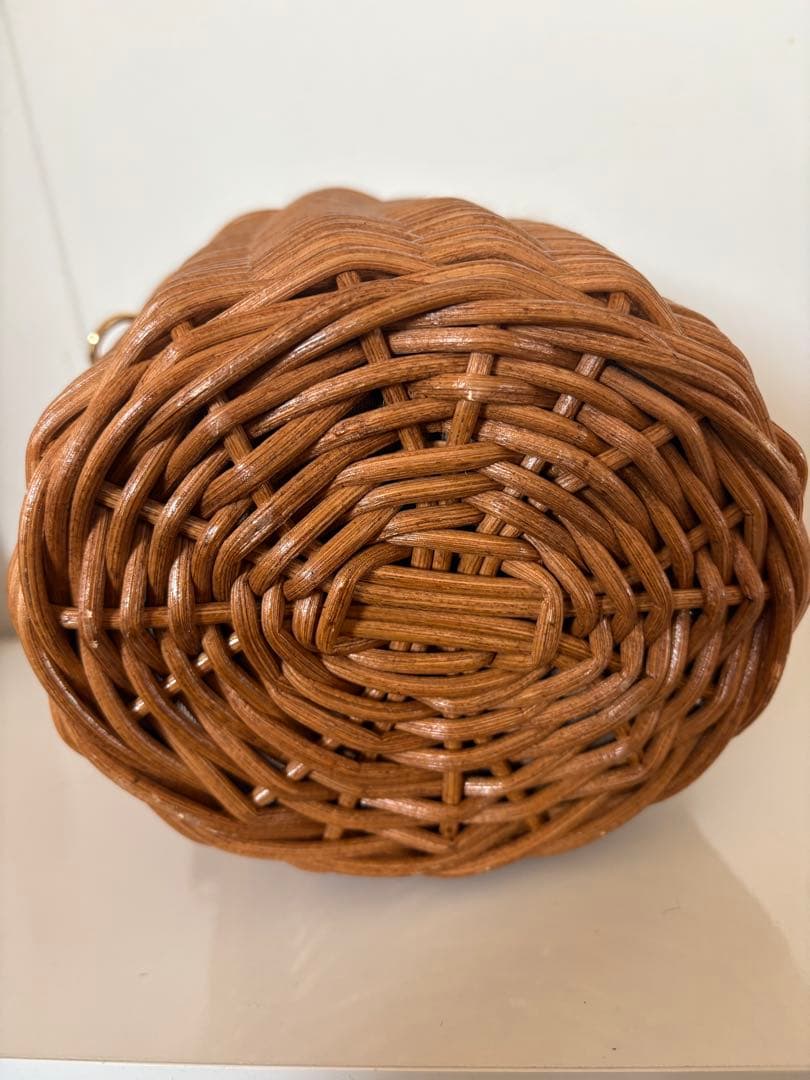 【未使用】ATAO アタオ カゴバッグ ブリーゼ ラビットファー付き