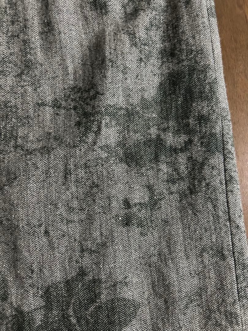 ZIGGY CHEN 24AW 花柄 プリーツパンツ 46