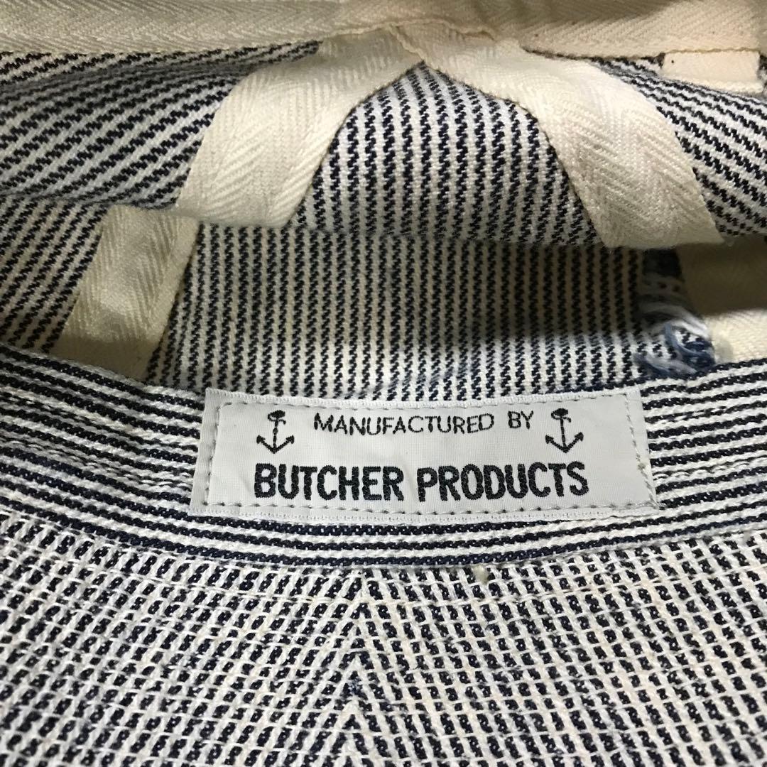 BUTCHER PRODUCTS ヒッコリーストライプ セーラーハット