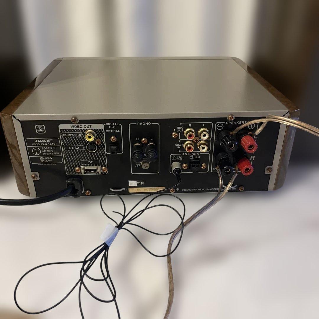 BOSE CDプレーヤーコンポ　スピーカー付きPLS-1610