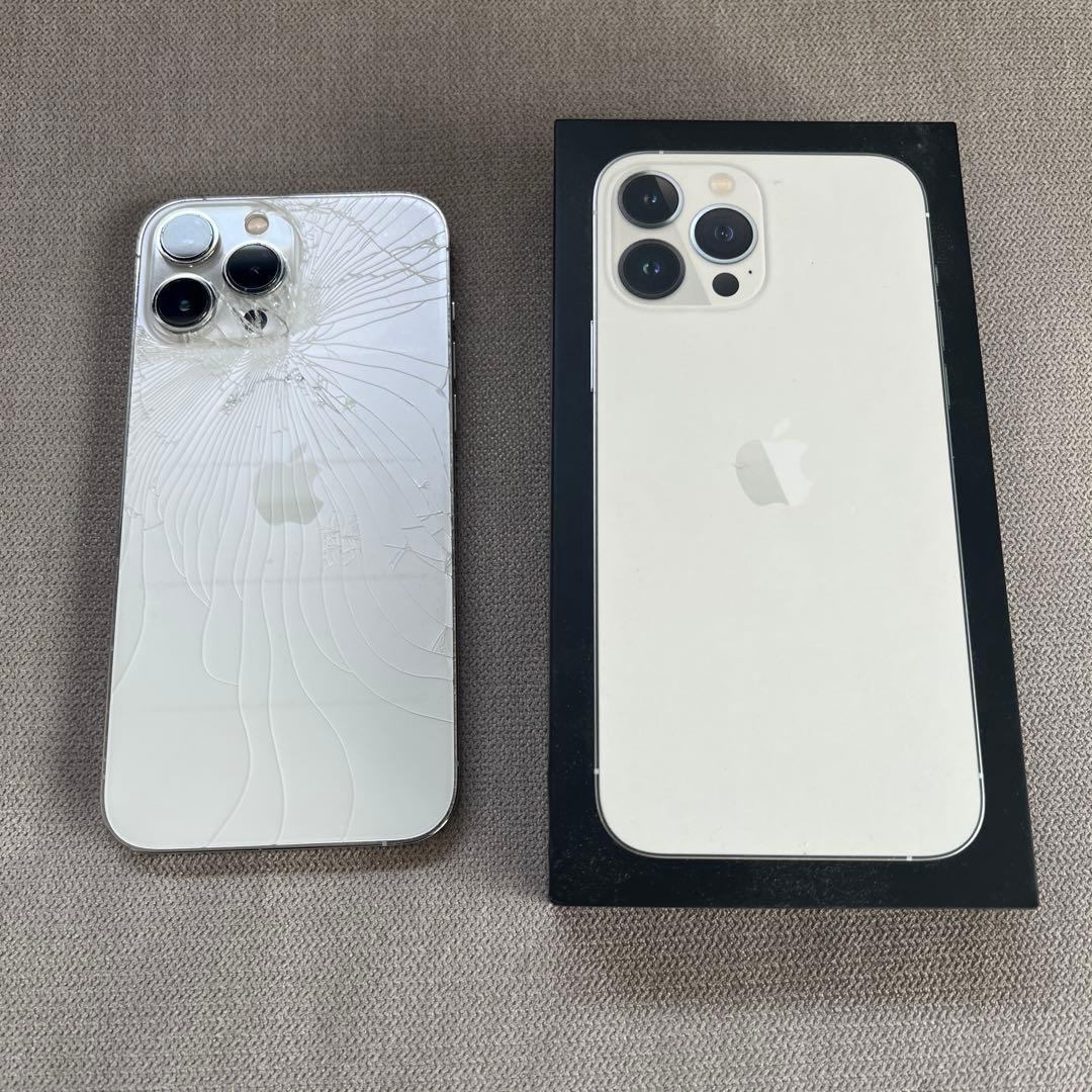 ジャンク iPhone13ProMax シルバー 128GB本体 SIMフリー