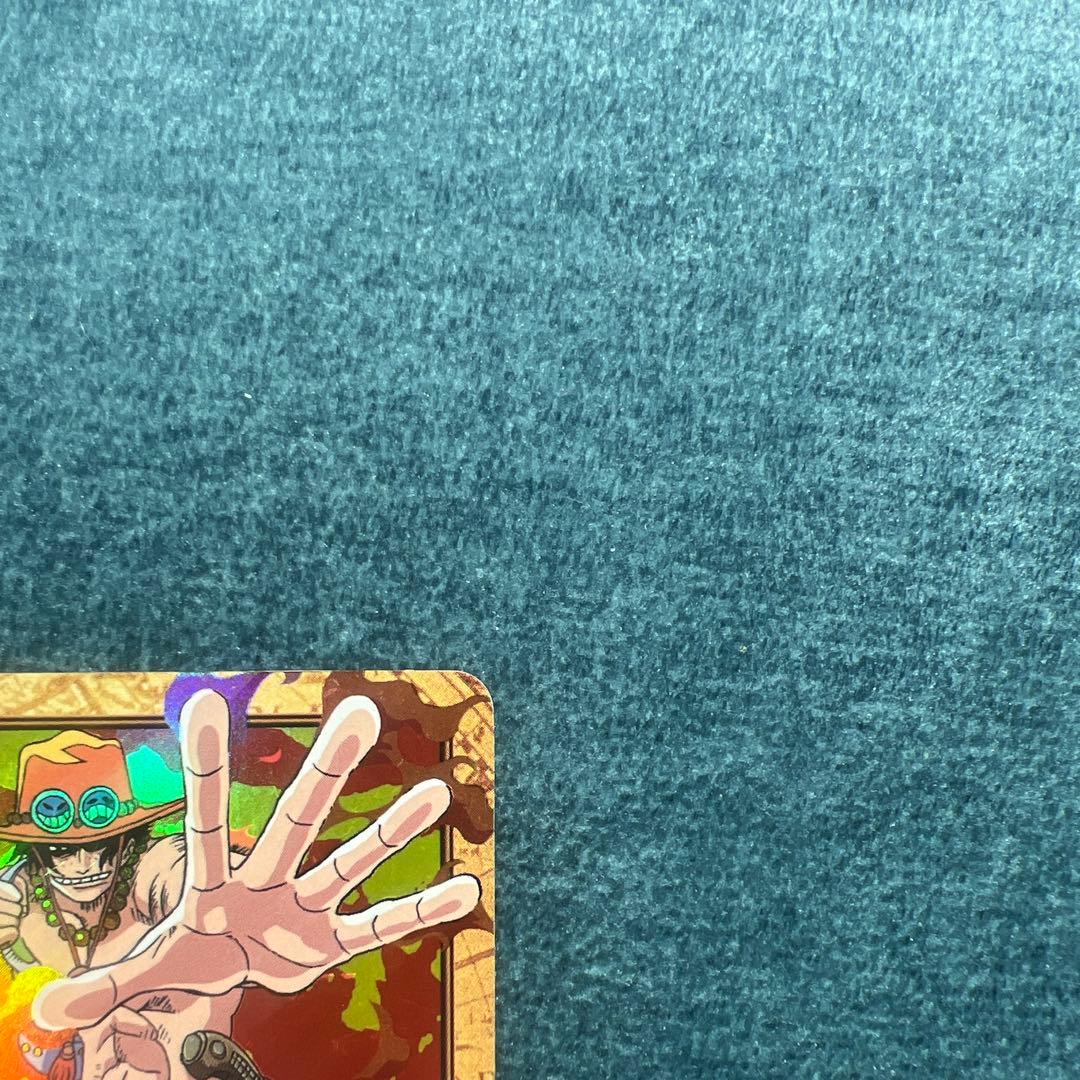 ✨ワンピースカード✨　カードダス旧裏　エース　C513 豪炎の大海賊　✨超希少✨