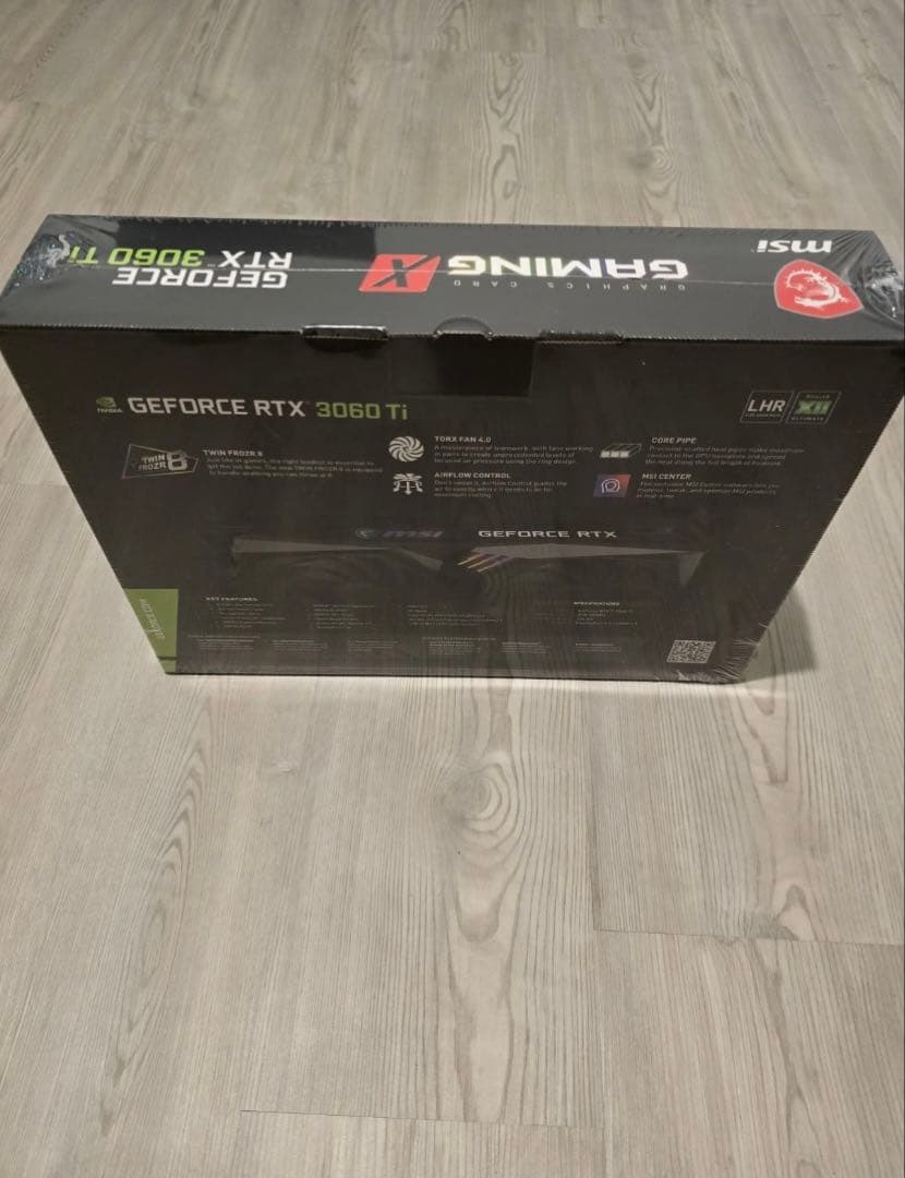 グラフィックボード・グラボ・ビデオカード MSI GeForce RTX 3060 Ti Gaming X 8GB