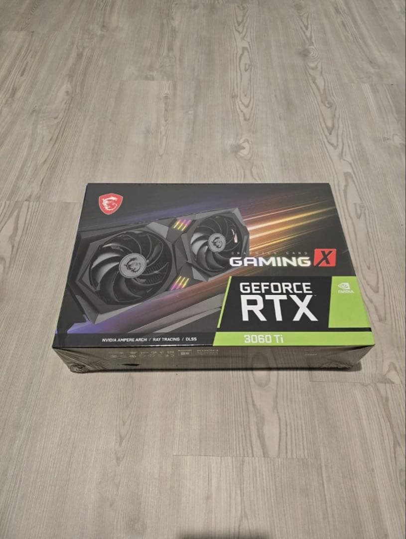 グラフィックボード・グラボ・ビデオカード MSI GeForce RTX 3060 Ti Gaming X 8GB