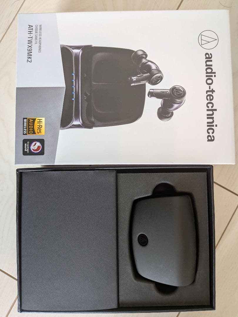 【美品】オーディオテクニカ ATH-TWX9MK2 BK(E)