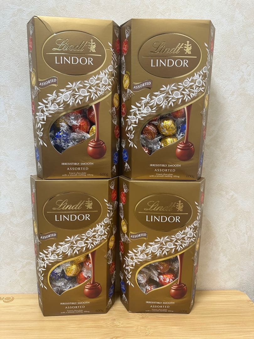 リンツ リンドール アソート チョコレート 4個