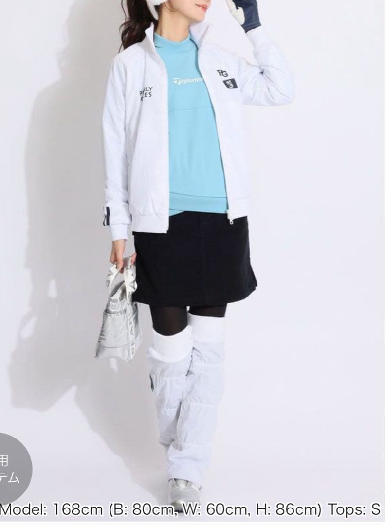 新品！テーラーメイドゴルフ　防風保温　変形裾リブネックプルオーバー　Ｍ