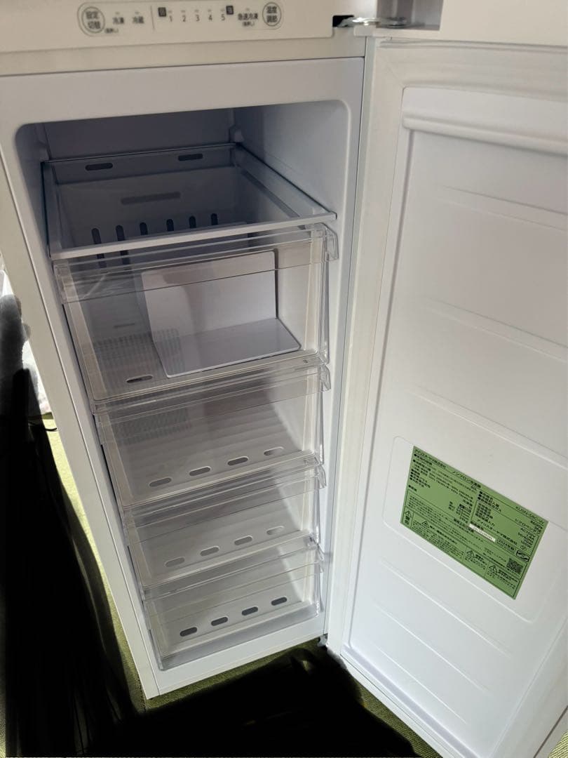 アイリスオーヤマ 冷凍庫 KUSN-S8C-W 80L