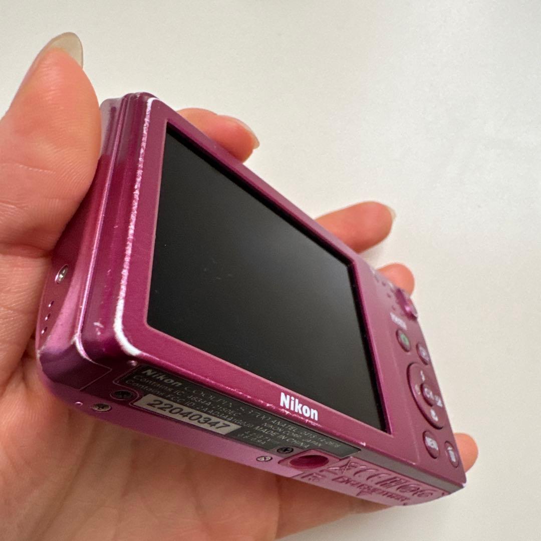 Nikon COOLPIX S3700 ピンク デジタルカメラ