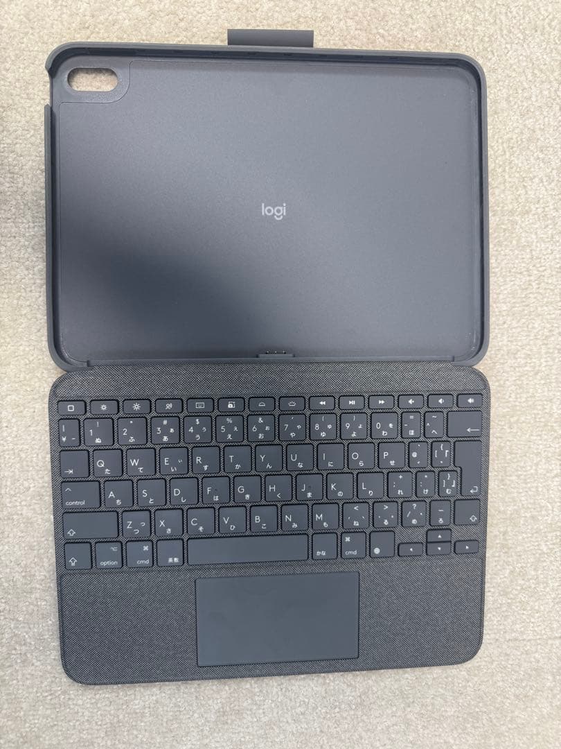 iPadアクセサリー logicool combo touch IK1059gra