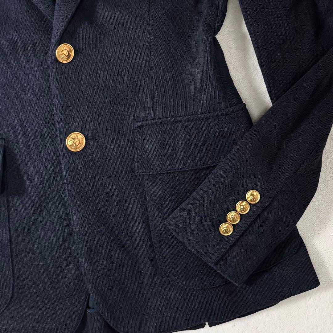 POLO RALPH LAUREN 紺ブレ 金ボタン エンブレム 4
