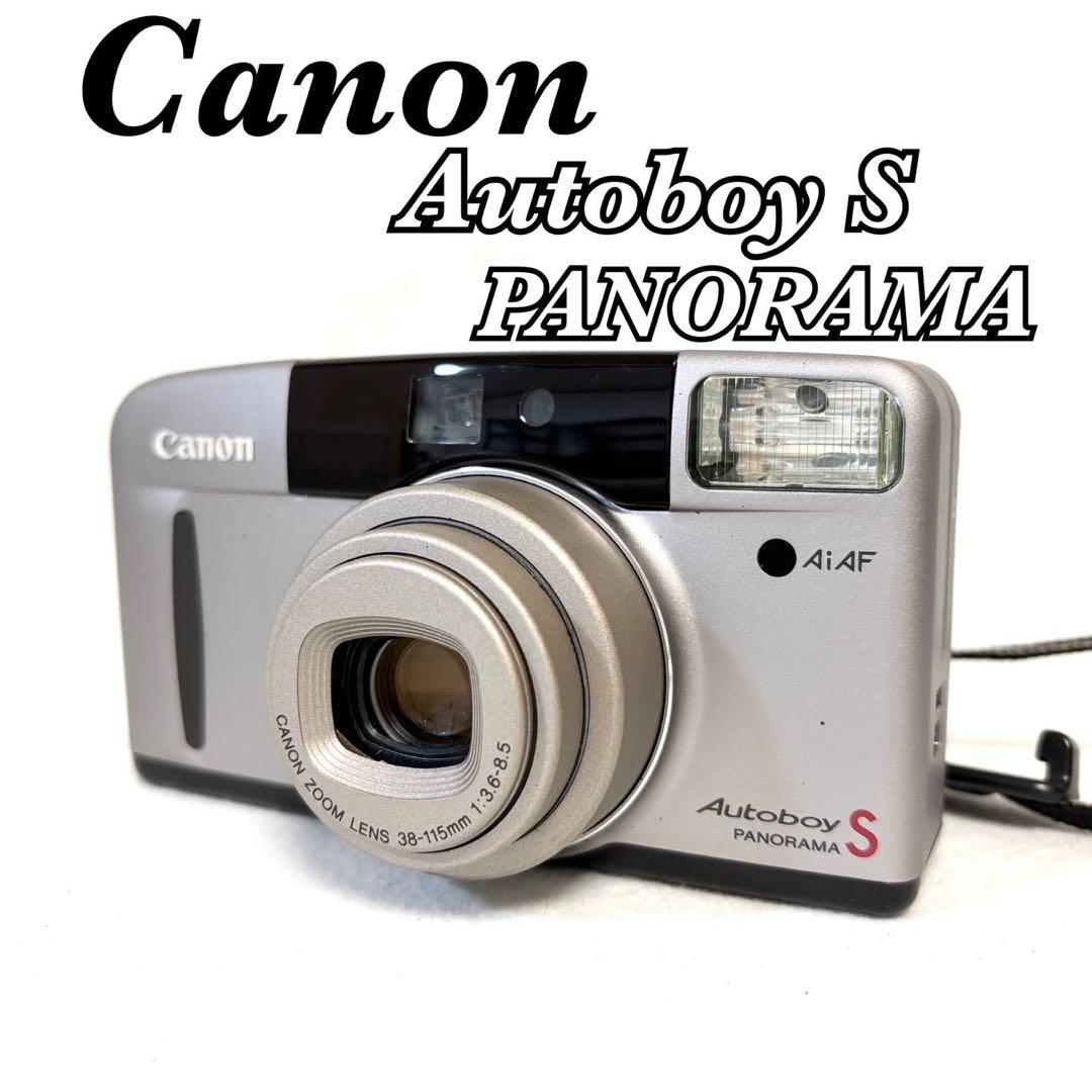 【完動品 美品】Canon Autoboy S PANORAMA 純正ケース付