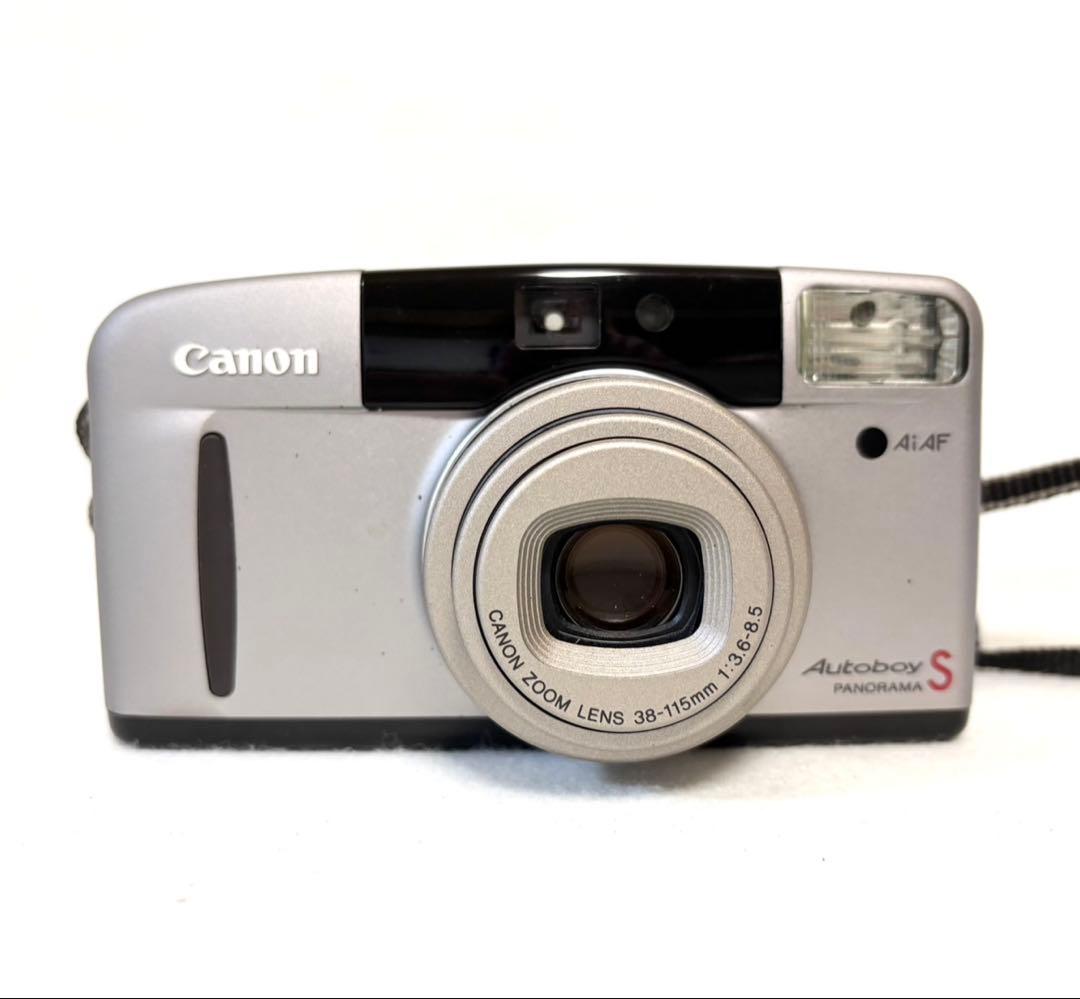 【完動品 美品】Canon Autoboy S PANORAMA 純正ケース付