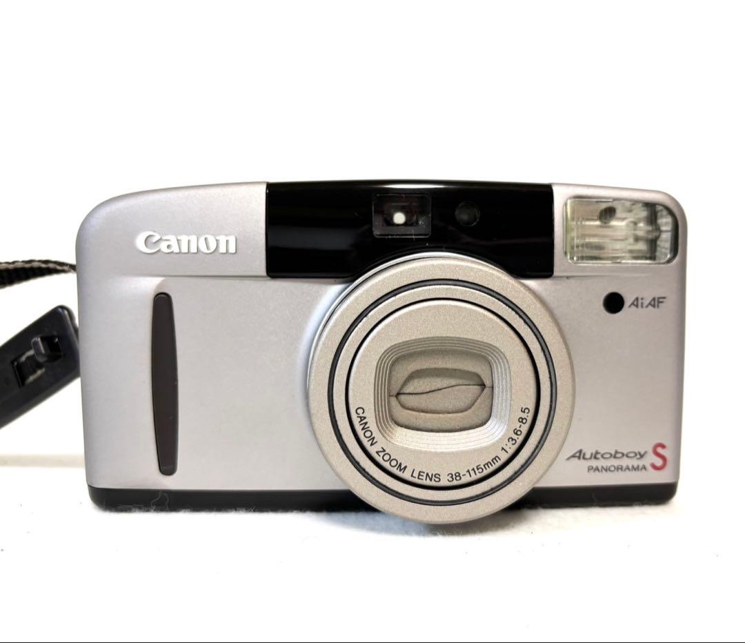 【完動品 美品】Canon Autoboy S PANORAMA 純正ケース付