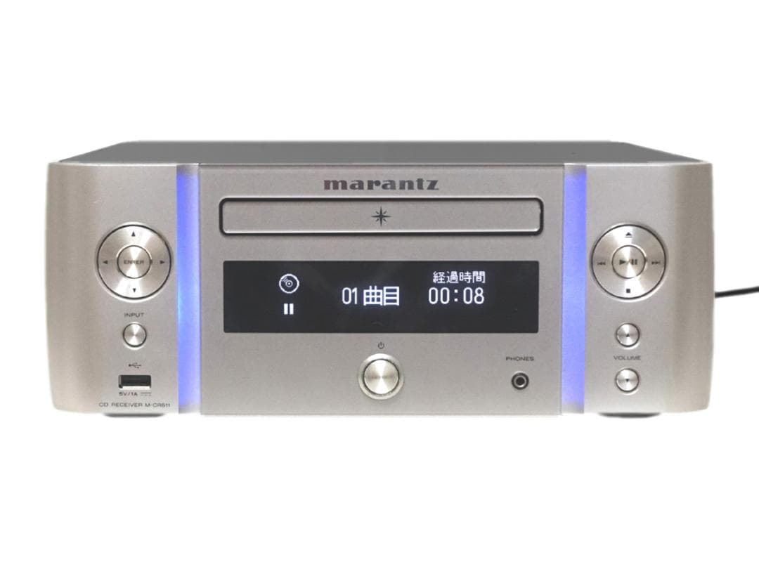 美品 マランツ M-CR611 ネットワークCDレシーバー 2016年製 動作品