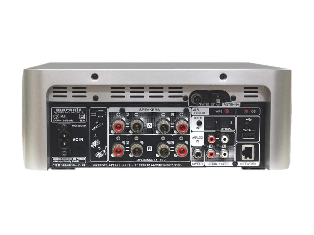 美品 マランツ M-CR611 ネットワークCDレシーバー 2016年製 動作品