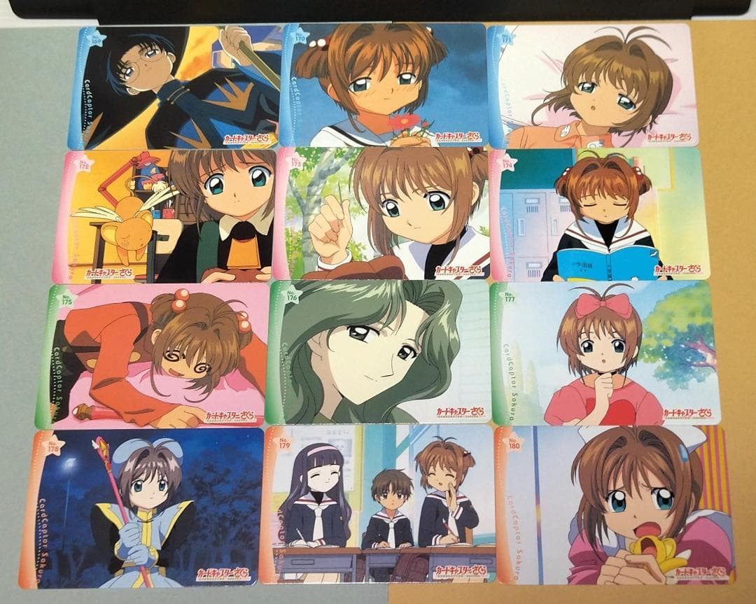 d*9様 １８０枚 ノーマルコンプ カードキャプターさくら ＰＰカード １～５弾