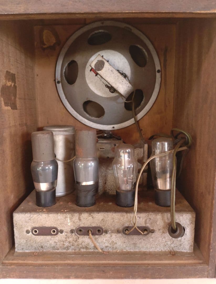 戦前 真空管ラジオ ジャンク品 昭和レトロ 大正ロマン 朝ドラ あんぱんでも話題