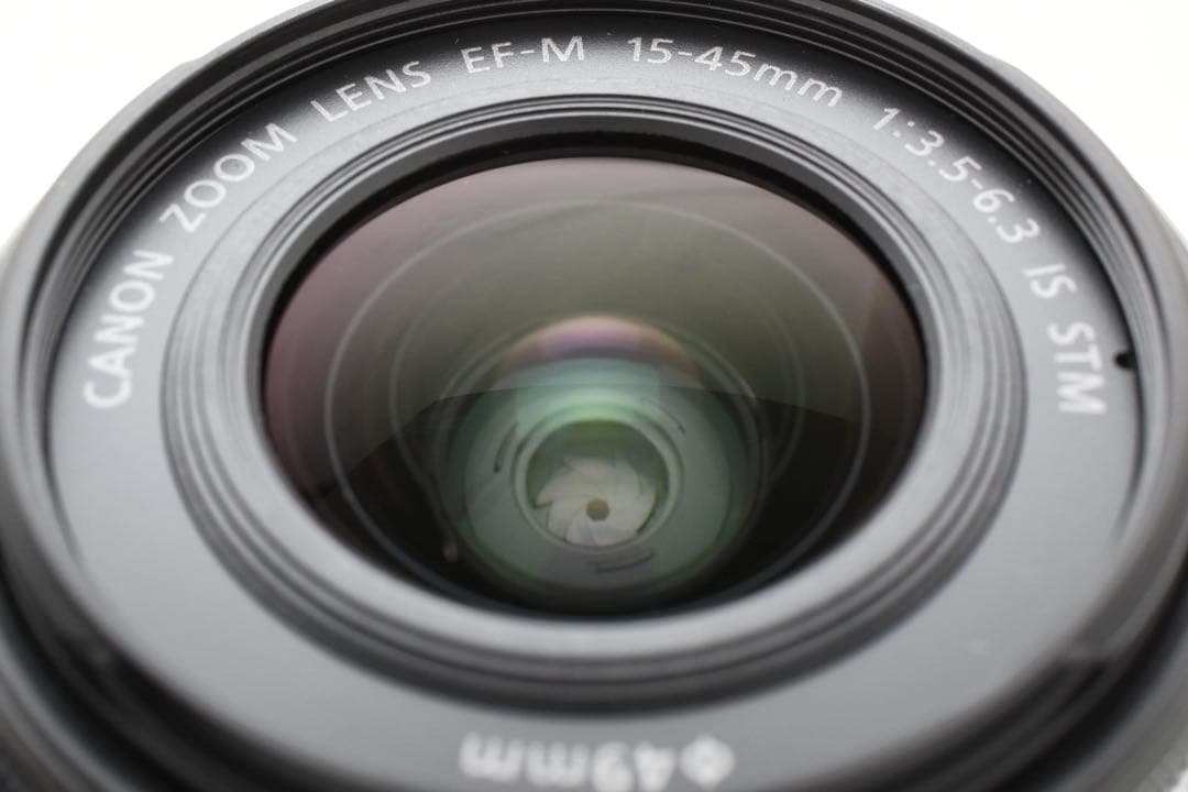 【美品】 キヤノン CANON EOS kiss M レンズキット