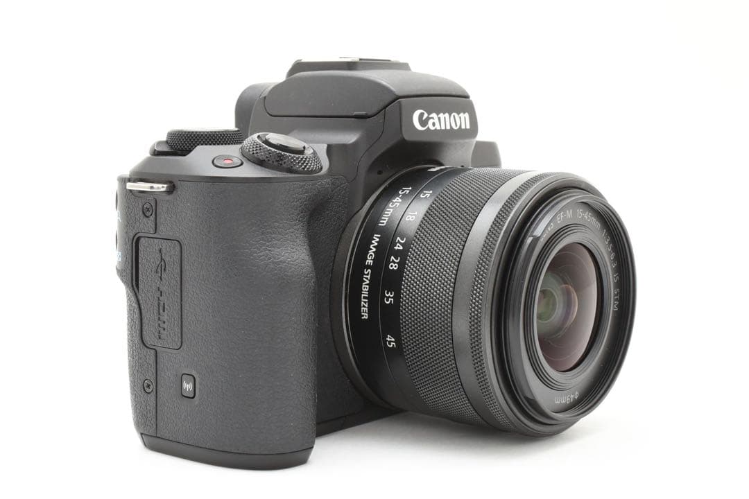 【美品】 キヤノン CANON EOS kiss M レンズキット