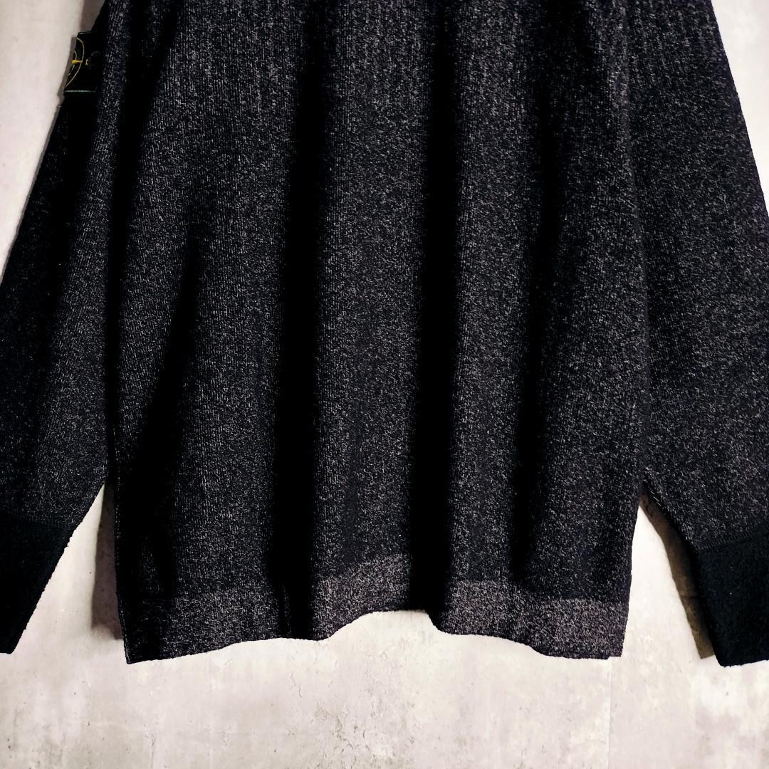 グリーンエッジ・ハーヴェイ期★ストーンアイランド メランジ タートルネックニット