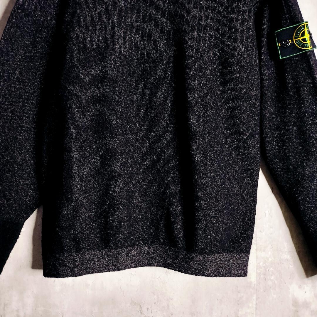 グリーンエッジ・ハーヴェイ期★ストーンアイランド メランジ タートルネックニット