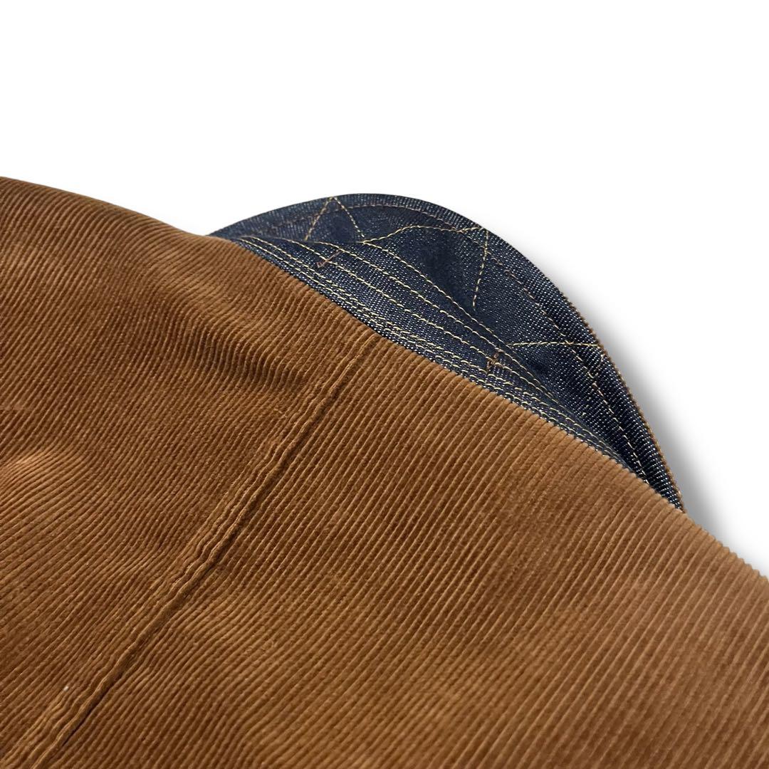 美品 トゥモローランド×ブリスベンモス コーデュロイ 胡桃ボタン 大きいサイズ