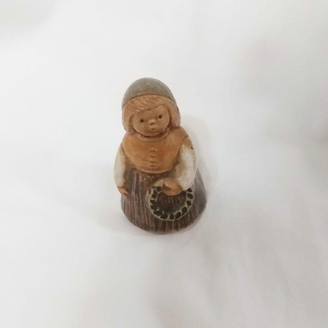 Ruteboルーテボ陶器のミニミニサイズの女の子Turgumma幸運を呼ぶ女の子