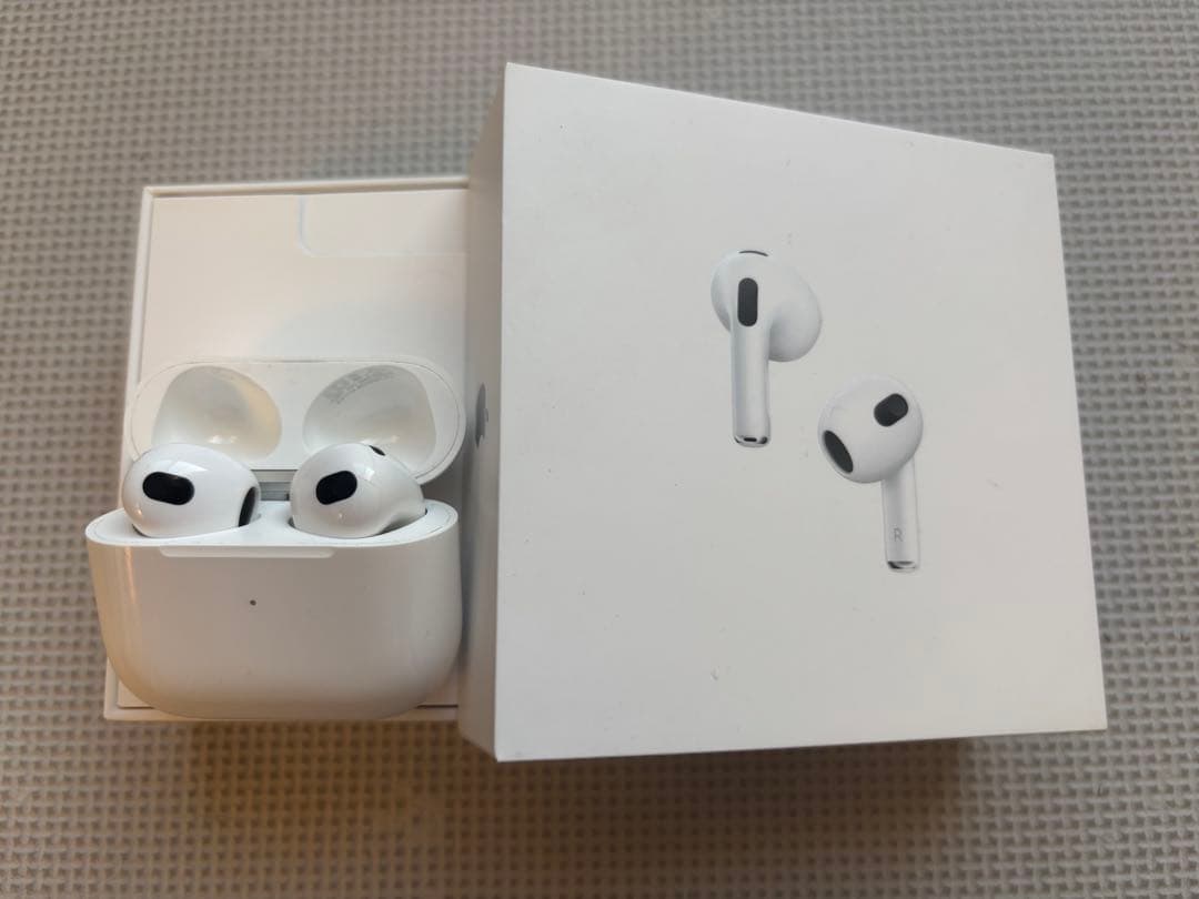 AirPods3本体 正規品 充電ケース 化粧箱付