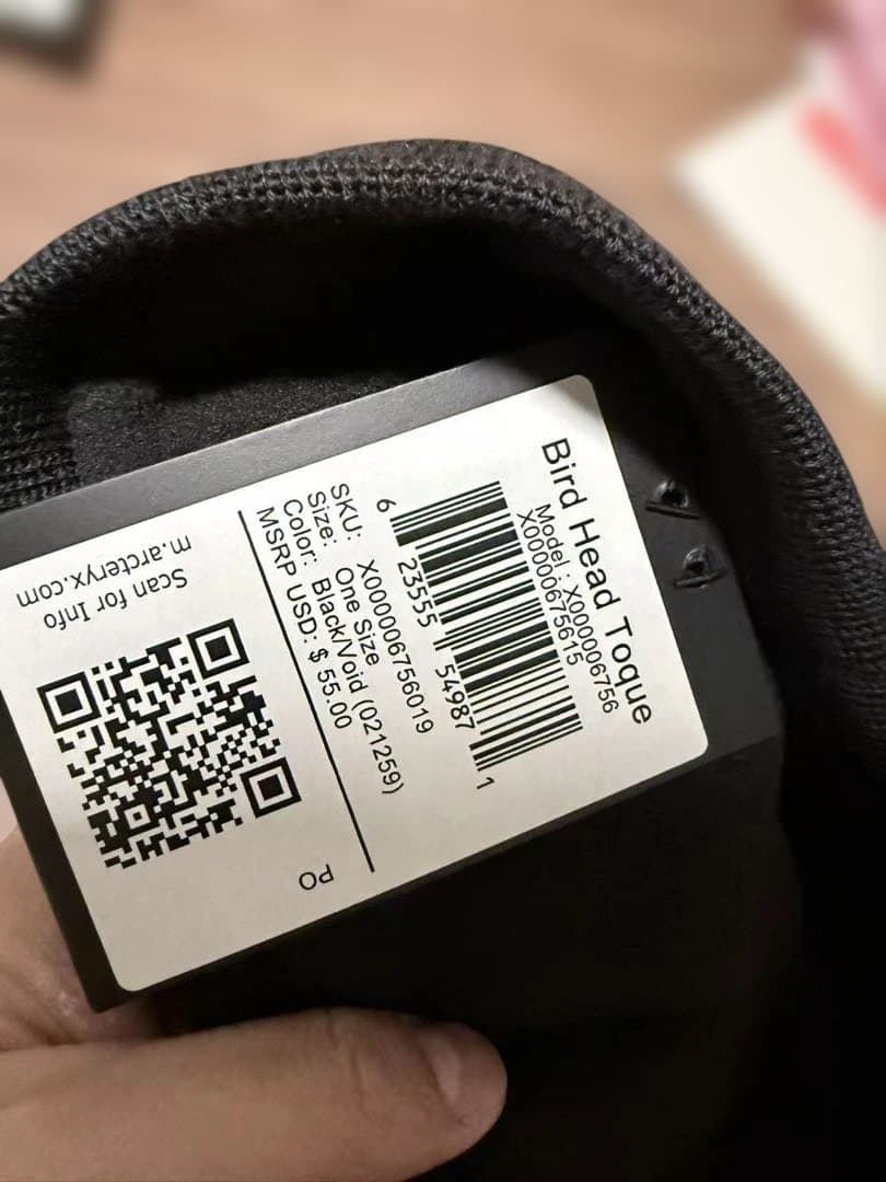 ARC'TERYX Bird Head Toque ブラック M