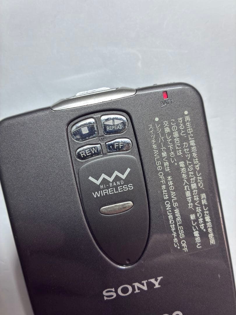 ［動作品］SONY WM-WX1 カセットプレーヤー