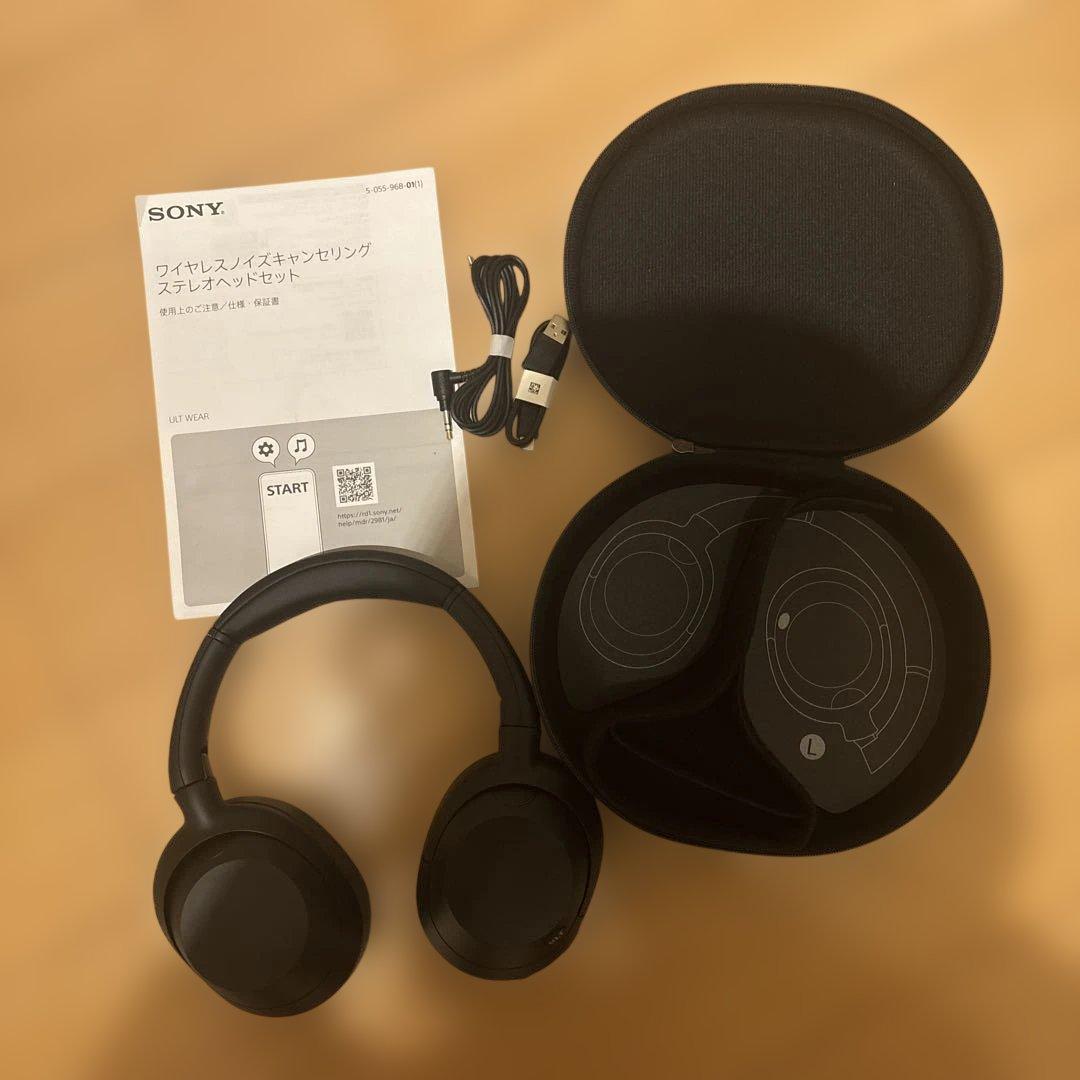 SONY ワイヤレスノイズキャンセリングヘッドセット ULT WEAR