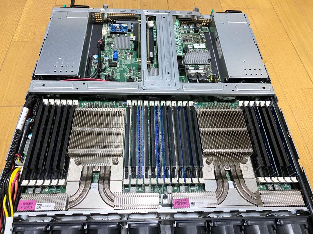 高性能サーバー NEC Xeon E5 16GB 1.5TB 20c40t