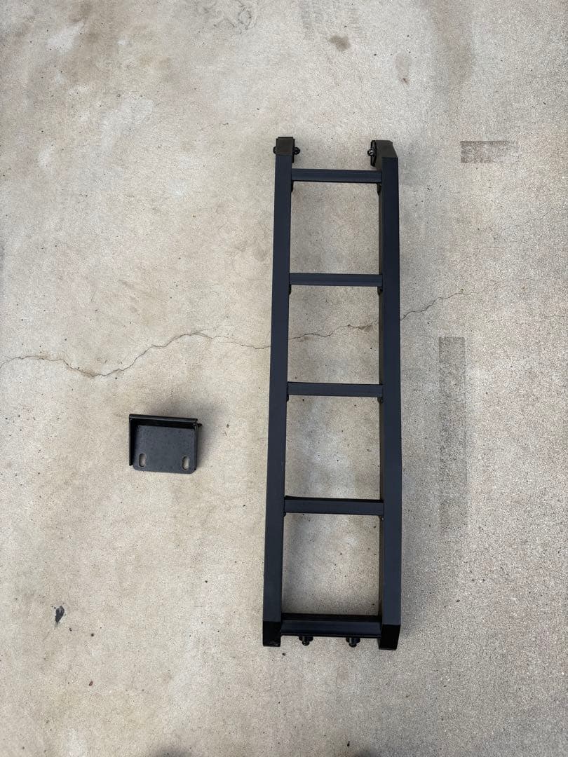 【C.L.LINK】ジムニー JB64/JB74 リアラダー アルミ製・ブラック