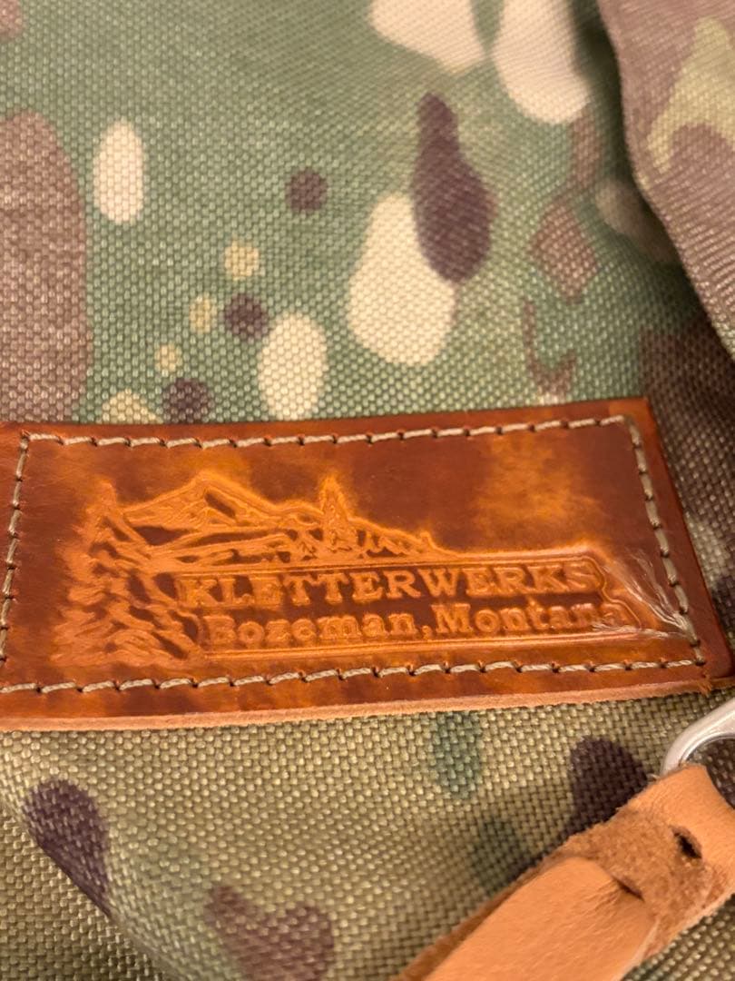 【廃盤未使用】KLETTERWERKS クレッターワークス　マルチカムバック