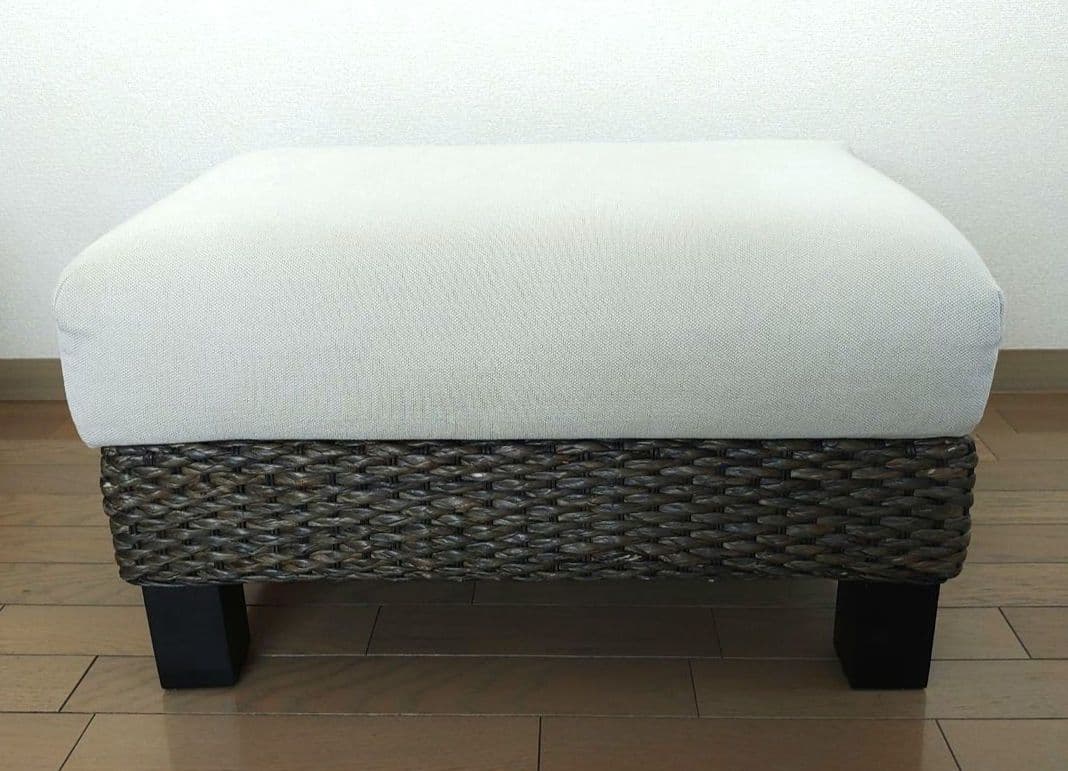 【カバー3枚つき】a.flat オットマン v02 (スツール) ヒヤシンスDG