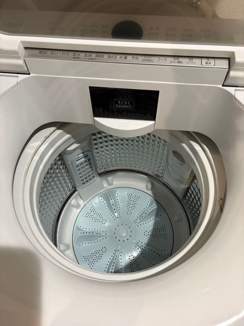 AQUA Prette 縦型洗濯機 8kg 2020年製